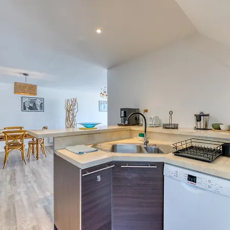 Les Pieds Dans L Eau à Avec Pleine Vue Apartamento Fécamp